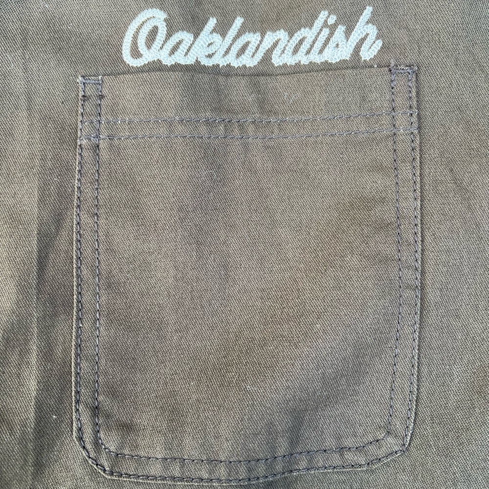 Oaklandish Brown Button Up Jacket - image 4